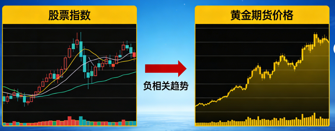 股票与黄金期货关系解析：不是非涨即跌，找对逻辑稳避坑_https://www.hbhygd168.com_黄金期货_第1张